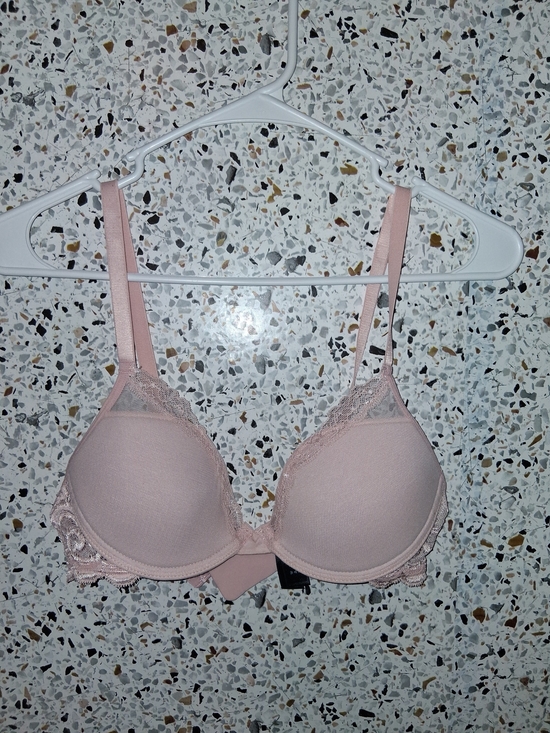 pepper Other - Women's Pepper Bra Size 38AA Pink Padded with Wires Adjustable Straps